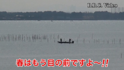 土曜日もいい天気の琵琶湖!! 南湖にボートが多くなりました #今日の琵琶湖（YouTubeムービー 22/03/12）