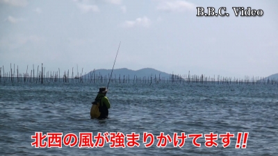 雨上がりの日曜日!! 琵琶湖は北西の風で波がザブザブ #今日の琵琶湖（YouTubeムービー 22/06/12）