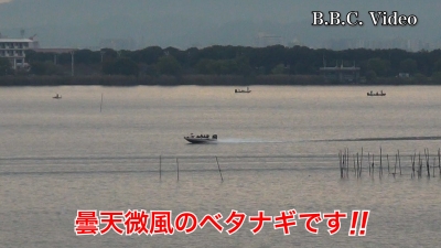 土曜日は曇天微風!! 琵琶湖はよく際ってます #今日の琵琶湖（YouTubeムービー 22/10/22）