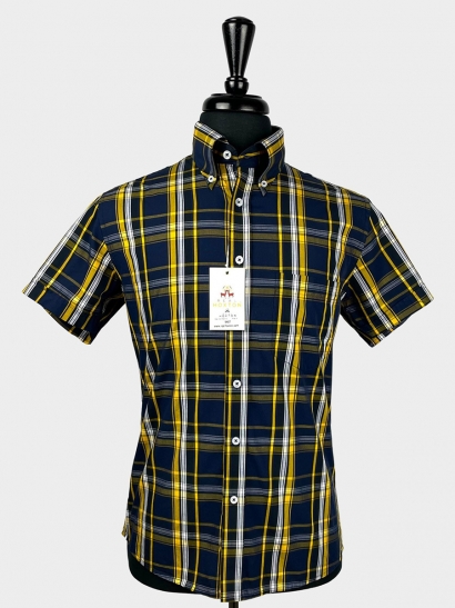 Real_Hoxton_5407_Navy_Yellow_Check_Shirt_1.jpg