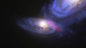 『全地球史アトラス』銀河系とアンドロメダ星雲の衝突