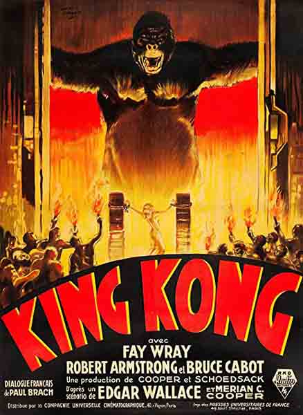 『キング・コング』（1933年）海外版ポスター画像