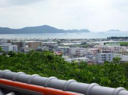 紀三井寺からの眺め