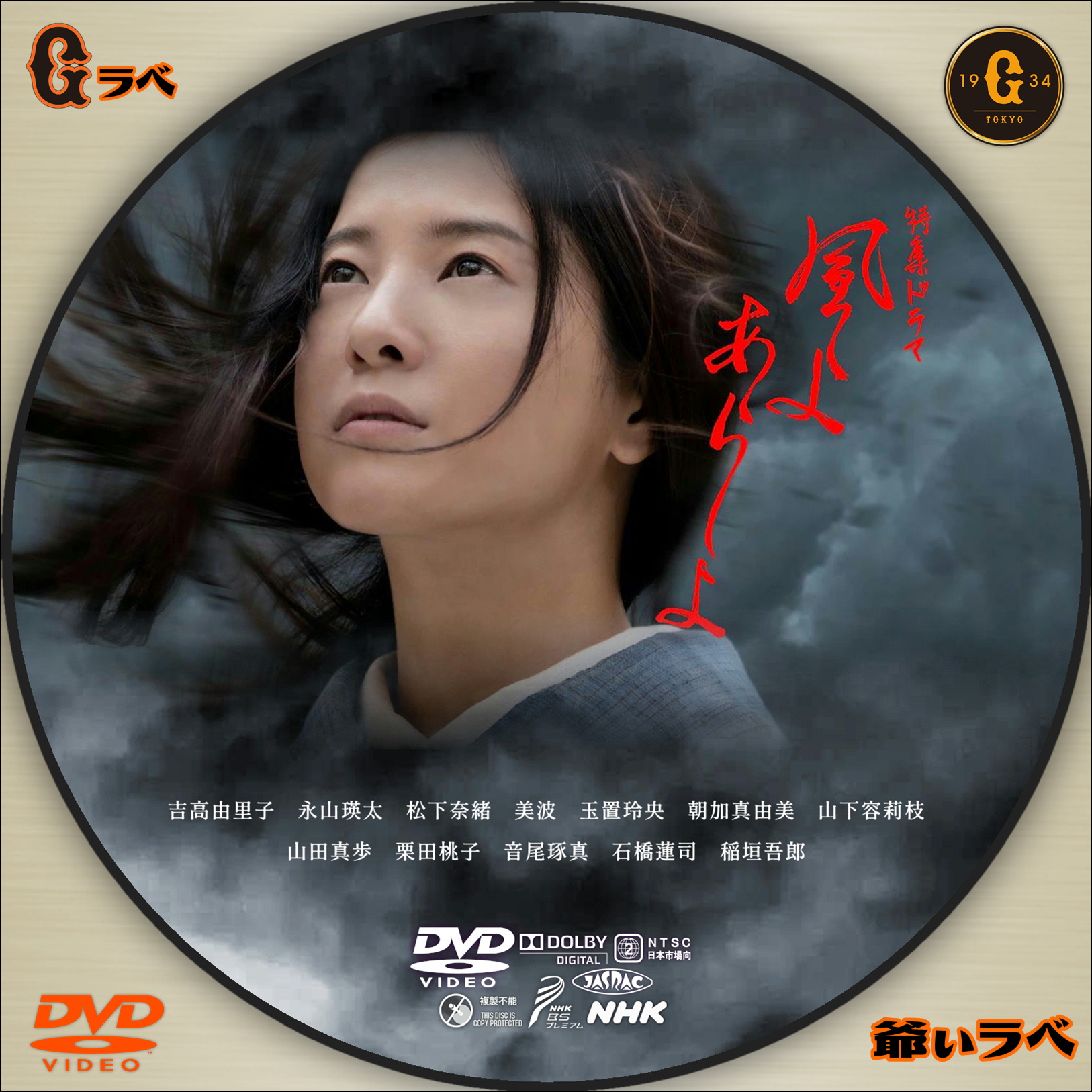 NHK 風よ あらしよ（DVD）