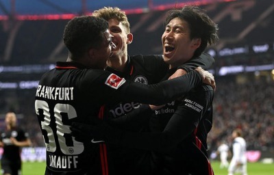 Frankfurt [2]-1 Bochum - Daichi Kamada goal