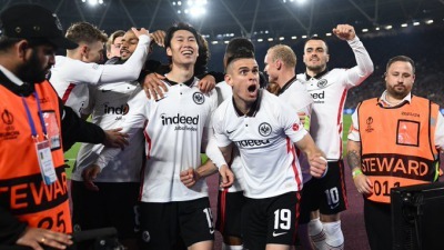 West Ham 1 - [2] Eintracht Frankfurt - Daichi Kamada goal