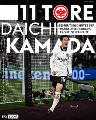 Frankfurt hero Daichi Kamada wins Player of the Week EL semi final
