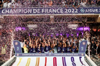 Toulouse FC are the champions of the French Ligue 2