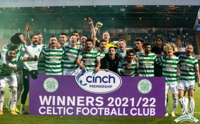Celtic Football Club Celtic are champions 2022