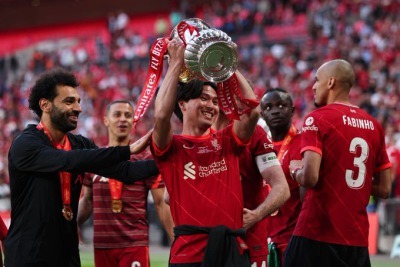Taki Minamino more than played his part in this FA cup win