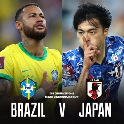 Japan vs Brazil Kirin Challenge Cup 2022