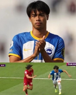 Kaoru Mitoma made the difference in that second half against livepool