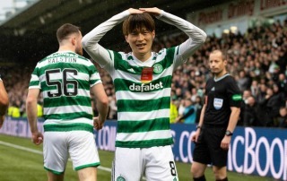 Kyogo Furuhashis goal remains the difference between Livingston and Celtic