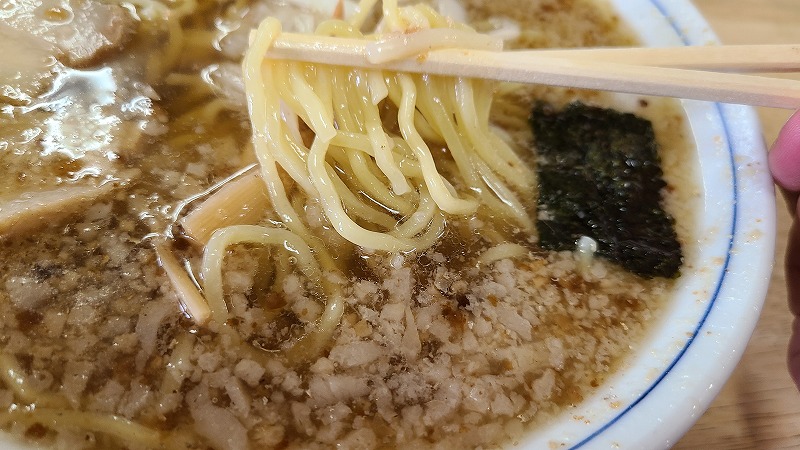 こみやま　ラーメン　麺スープ
