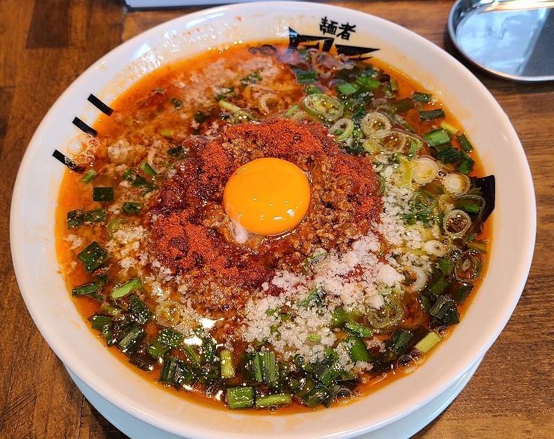 マゼソバ風天　辛汁麺