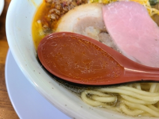 スガ井　辛葱ＳＯＢＡ　スープ