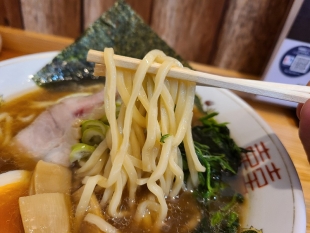 めん屋一丁　ラーメン　麺