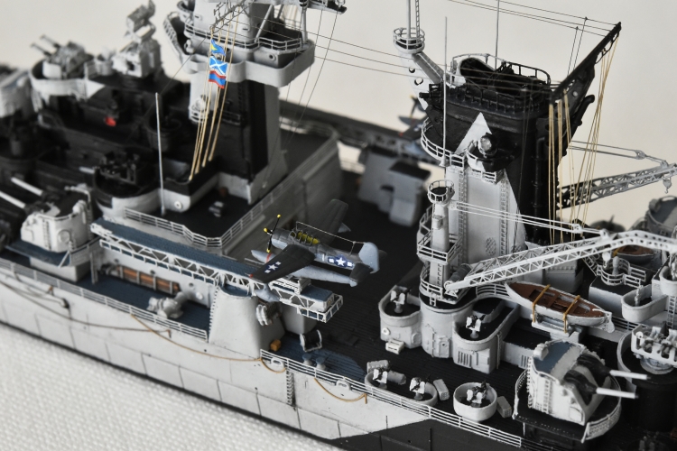 米海軍 大型巡洋艦『アラスカ』（USS CB-1 1944年11月～12月頃）2DSC_0737-1◆模型製作工房 聖蹟